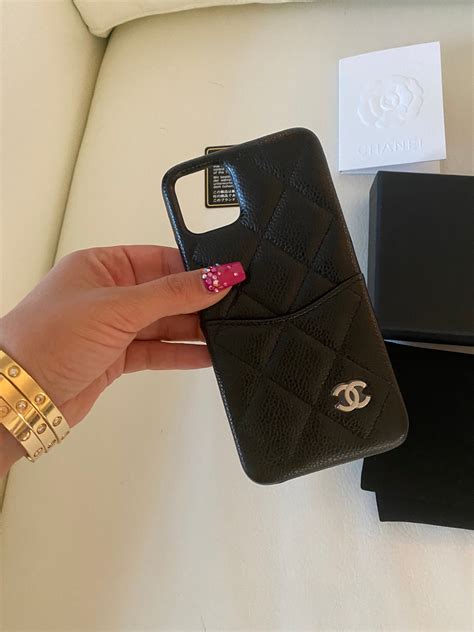 chanel iphone 11 pro max case